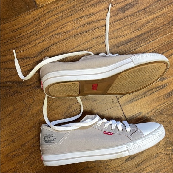 Levi Strauss Stan Buck Print Canvas Mens Sneakers 9 - Picture 2 of 7